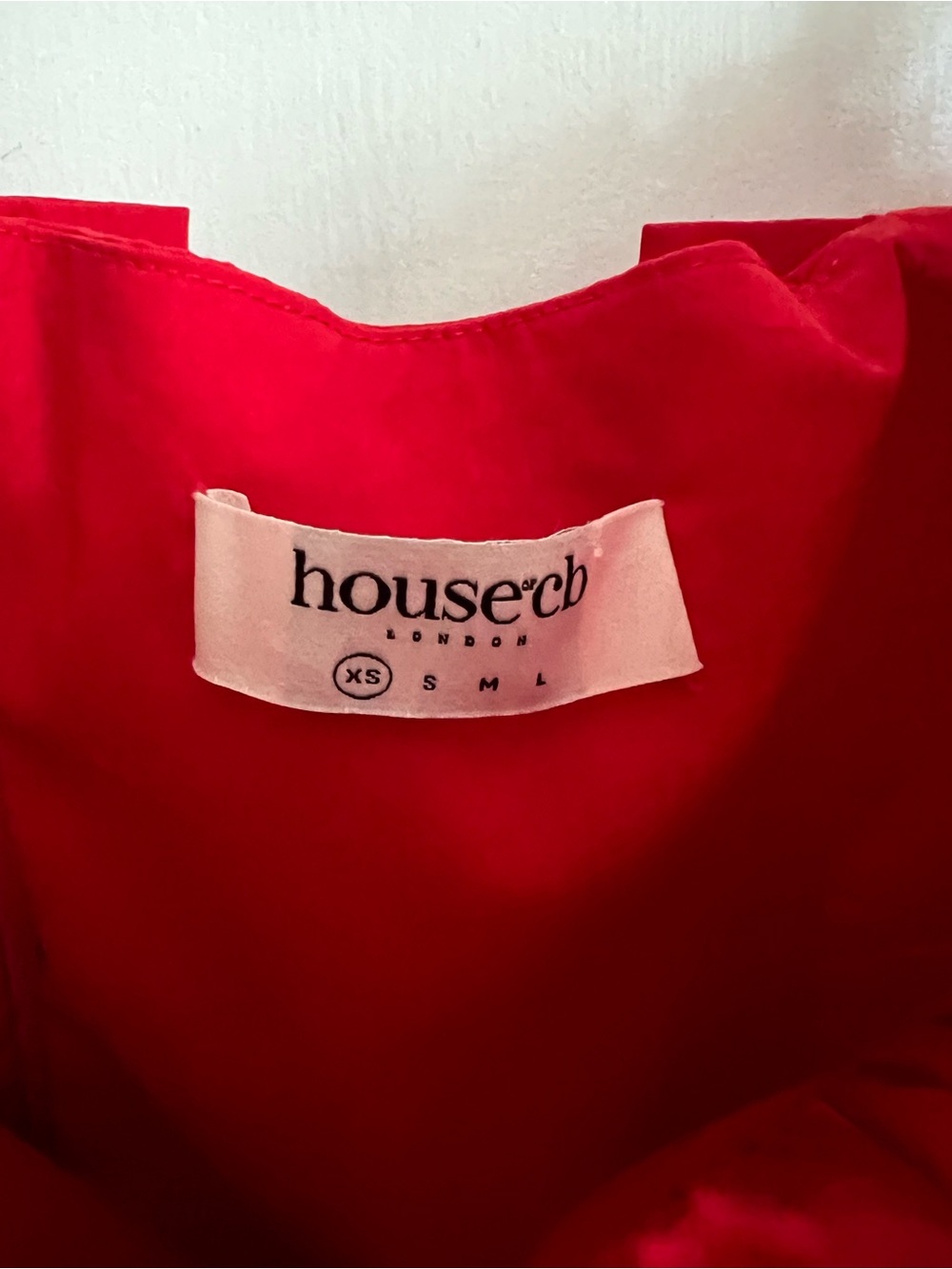 House of CB Pietra Cherry Red Corset Lace Mini Dress - XS Extra Small - Picture 9 of 11